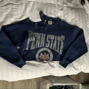 Penn state crop sweater vintage (Furst Of A Kind) (LF)